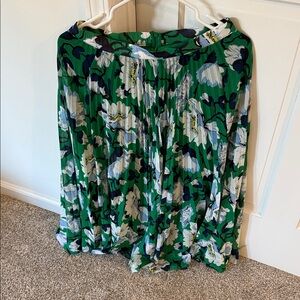 Floral Green Skirt Maeve